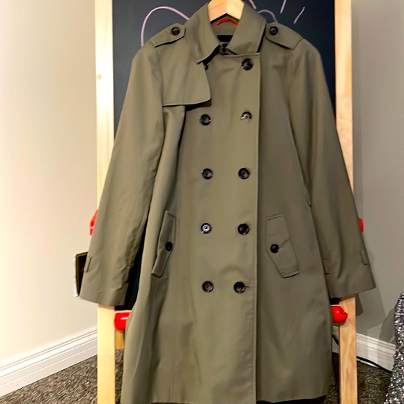 Rw woman’s trench coat army green - Picture 1 of 5